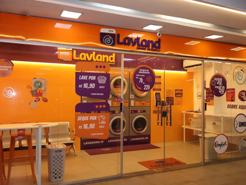 Lavland Lavanderia Express Mais de 200 Unidades em Guarani Belo Horizonte Minas Gerais